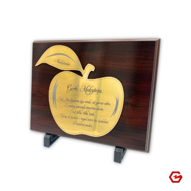 Mokytojui "Obuolys" 20x25 cm