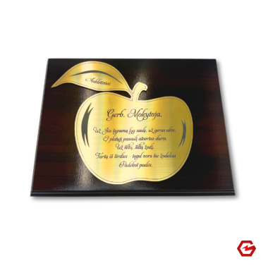 Mokytojui "Obuolys" 20x25 cm