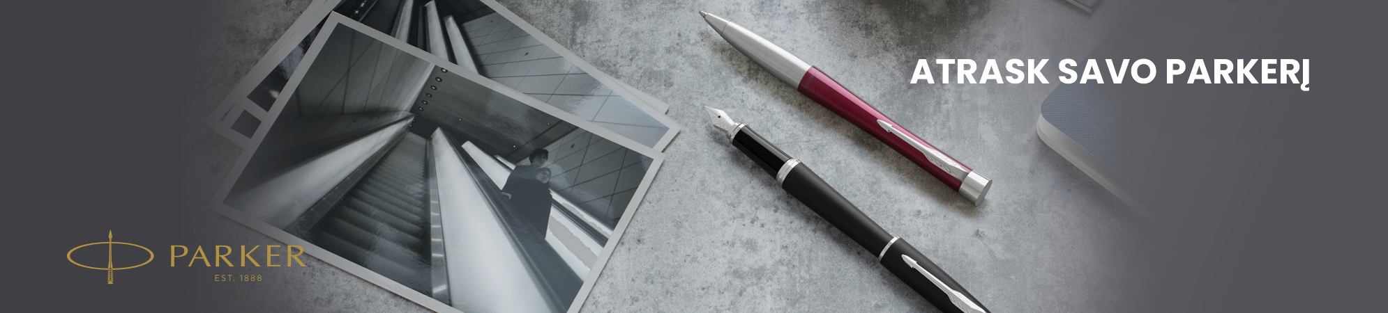 ATRASK SAVO PARKERĮ