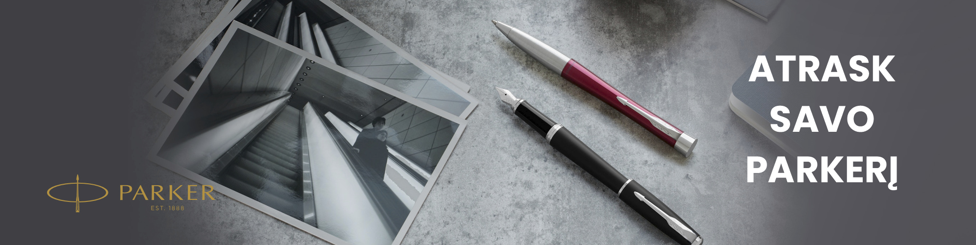ATRASK SAVO PARKERĮ