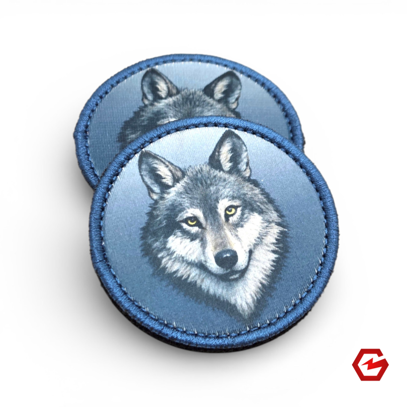 Sublimacinis antsiuvas iki 60 mm su Jūsų dizainu