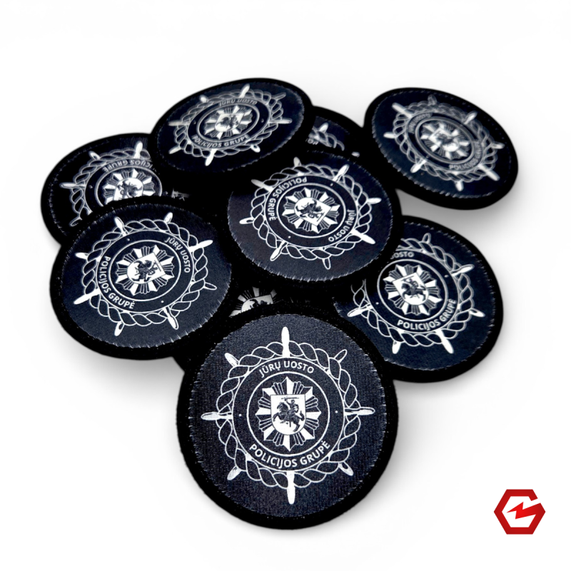 Sublimacinis antsiuvas iki 60 mm su Jūsų dizainu