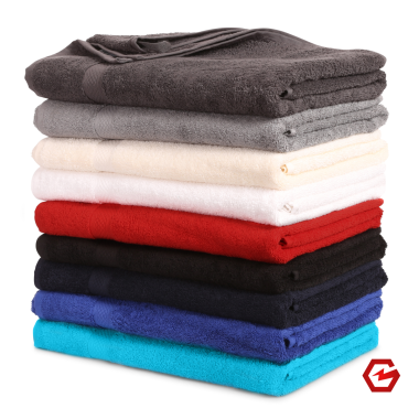 Vardinis rankšluostis  su logotipu