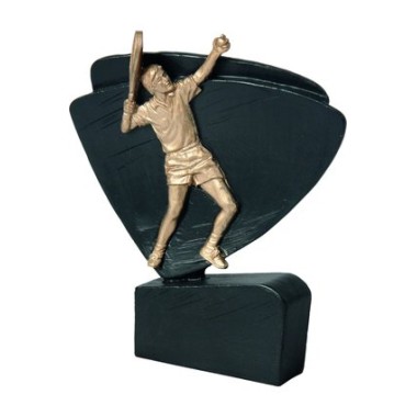 Statulėlė "Tenisas" RFEL5010/BK/G Statulėlė "Tenisas" RFEL5010/BK/G