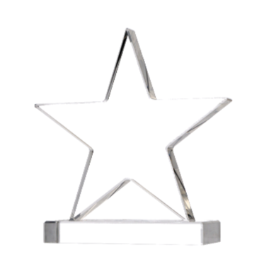 Akrilinis trofėjus "Žvaigždė"