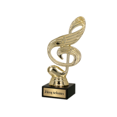 Plastikinė figūrėlė "Smuiko raktas"  