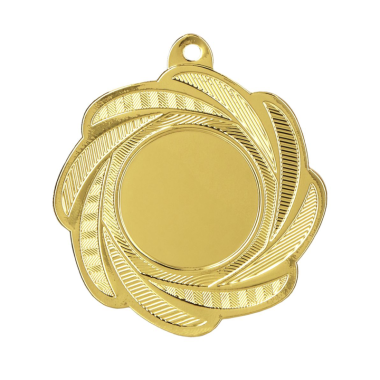Medalis auksinis 50 mm