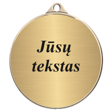 Medalis sidabrinis 45 mm