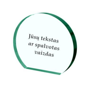 Stiklinis trofėjus m