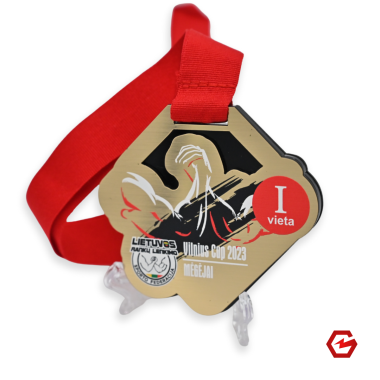 Kombinuotas akrilo medalis. Individualus dizainas. Nr.8