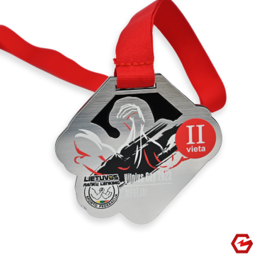Kombinuotas akrilo medalis. Individualus dizainas. Nr.8