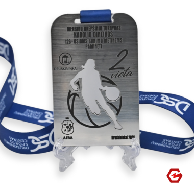 Kombinuotas akrilo medalis. Individualus dizainas. Nr.9