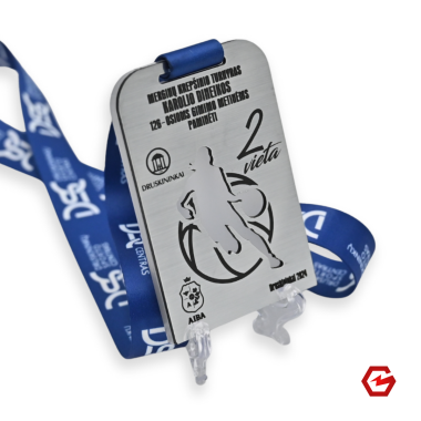 Kombinuotas akrilo medalis. Individualus dizainas. Nr.9