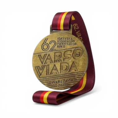 Dvipusis 2D individualus lietas medalis iki 50 mm