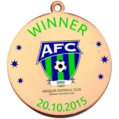 Medalis MMC5051 auksinis / 50mm