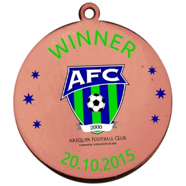 Medalis MMC5051 bronzinis / 50mm