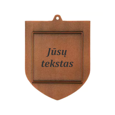 Bronzinis medalis „Žuvis“