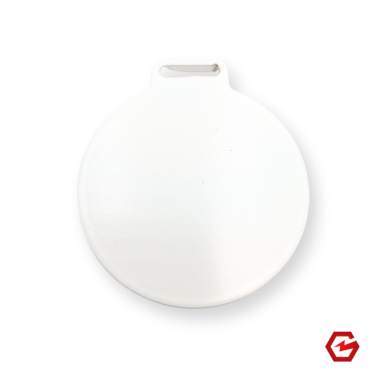 Medalis UV spaudai (baltas) / 50mm