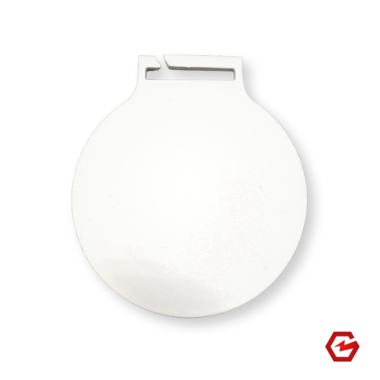 Medalis UV spaudai (baltas) / 70mm