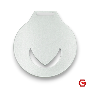 Medalis UV spaudai (Sidabrinis) / 70mm