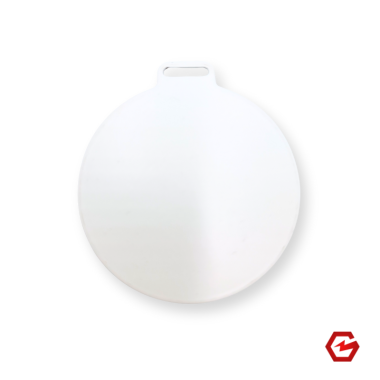 Medalis UV spaudai (baltas) / 70mm