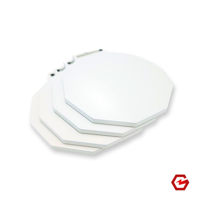 Medalis UV spaudai (baltas) / 70mm
