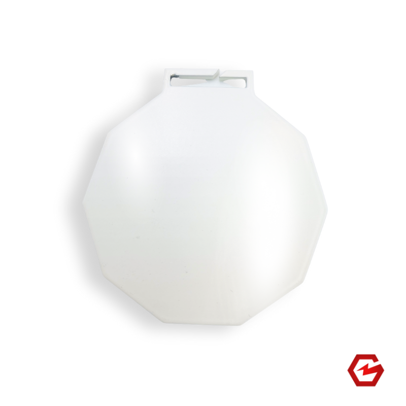 Medalis UV spaudai (baltas) / 70mm