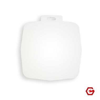 Medalis UV spaudai (baltas) / 70X70 MM