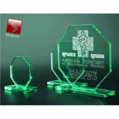 Stiklinis prizas 80011 Stiklinis prizas 80011