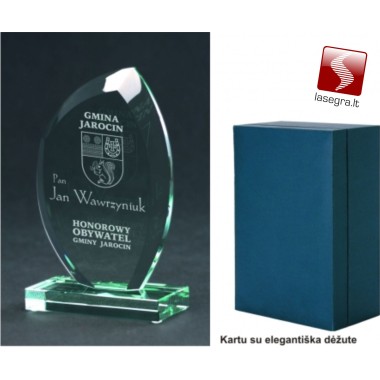 Stiklinis prizas G010