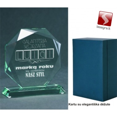Stiklinis prizas G020