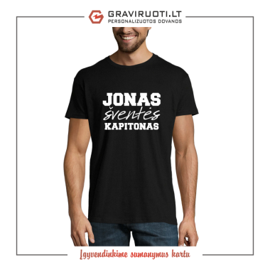Marškinėliai "Jonas šventės kapitonas"