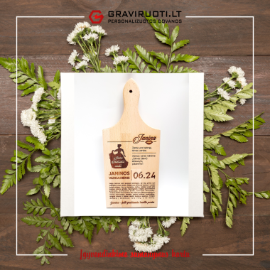 Pjaustymo lentelė Janinai