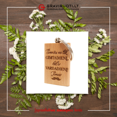 Raktų pakabukas Jonui