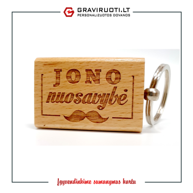 Raktų pakabukas JONO NUOSAVYBĖ