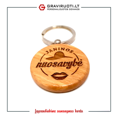 Raktų pakabukas JANINOS NUOSAVYBĖ