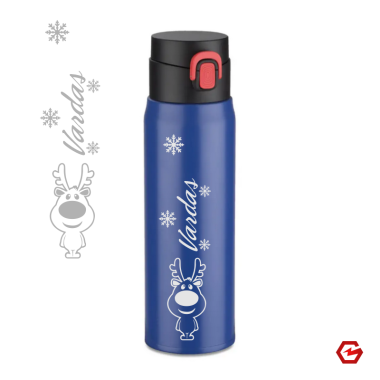 Termosas "Elnias ir snaigės" su vardu