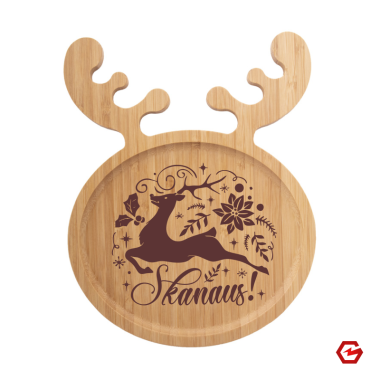 Kalėdinis užkandžių padėkliukas