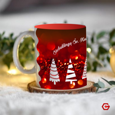 Puodelis "Linksmų Švenčių"