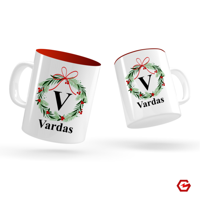 Puodelis "Kalėdinis" su Jūsų vardu (personalizuotas) Puodelis "Kalėdinis" su Jūsų vardu (personalizuotas)