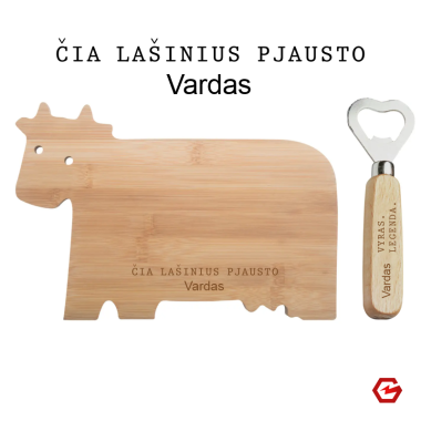 Kalėdinis rinkinys "Čia lašinius pjausto..."