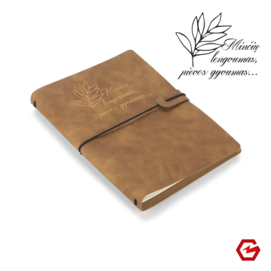 Užrašų knyga "Minčių lengvumas, pievų gyvumas..."