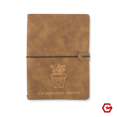 Užrašų knyga "Čia auga mano mintys"