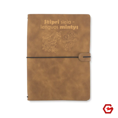 Užrašų knyga "Stipri siela - lengvos mintys"