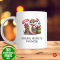 Puodelis "Gražių ir šiltų švenčių" Puodelis "Gražių ir šiltų švenčių"