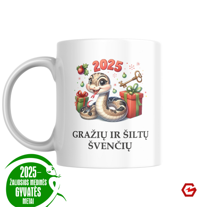 Puodelis "Gražių ir jaukių švenčių" Puodelis "Gražių ir jaukių švenčių"