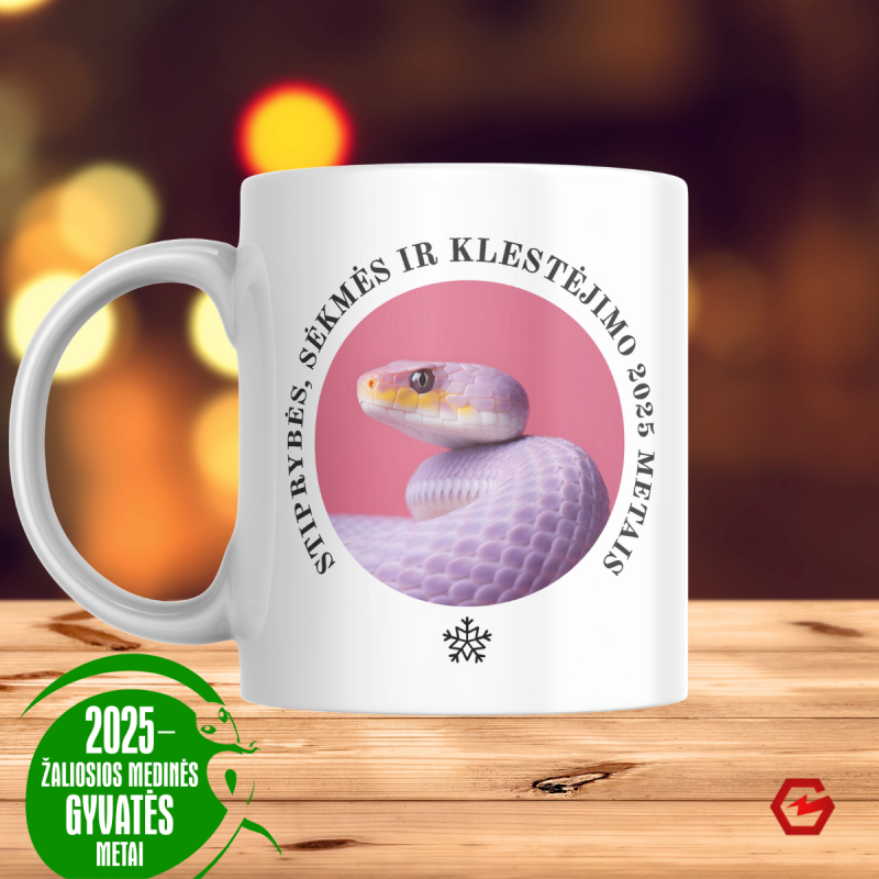Puodelis "Gyvatės žvilgsnis" Puodelis "Gyvatės žvilgsnis"