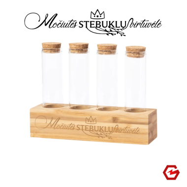 Indelių rinkinys su stovu "Močiutės stebuklų virtuvėlė"