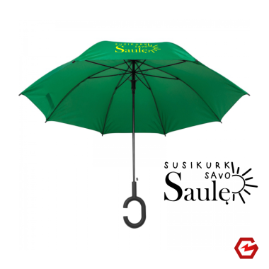 Skėtis patogia rankena "Susikurk savo saulę"