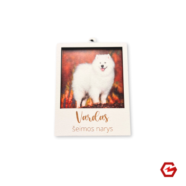 Medinis kalėdinis žaisliukas "Šeimos narys"